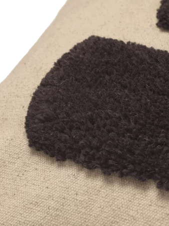 Poduszka Rectangular Dark Brown ferm LIVING