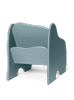 Fotel Slope niebieski ferm LIVING