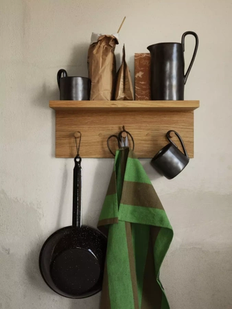 Ręcznik kuchenny Hale Olive/Green ferm LIVING