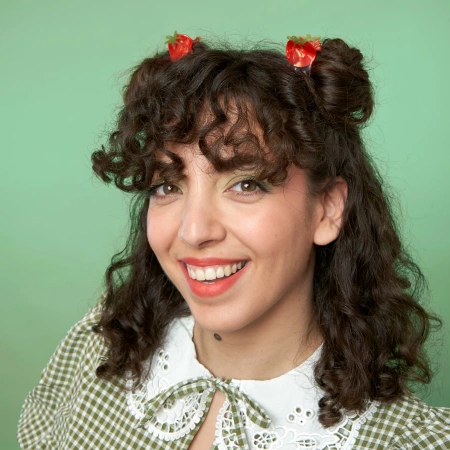 Klamra do włosów pomidor mini - Coucou Suzette