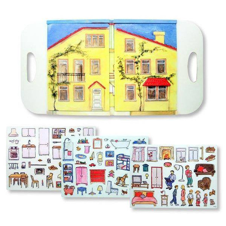 Układanka, gra magnetyczna, Dom Egmont Toys