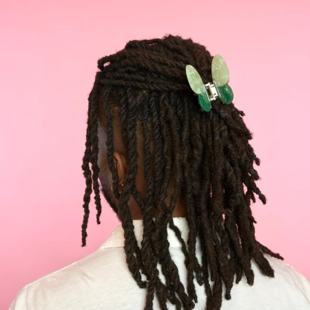 Klamra do włosów motyl zielony - Coucou Suzette