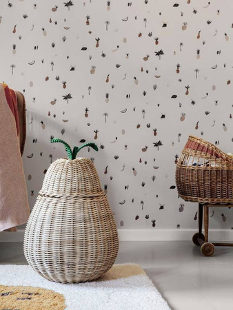 Kosz pleciony gruszka ferm LIVING