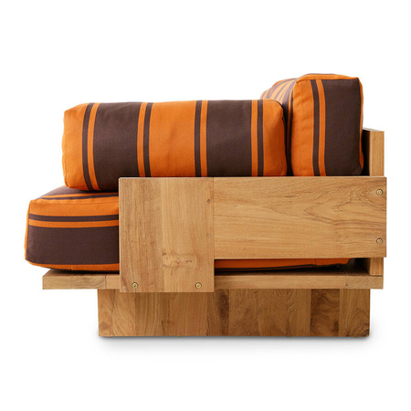 Sofa outdoor teak retro Hk living