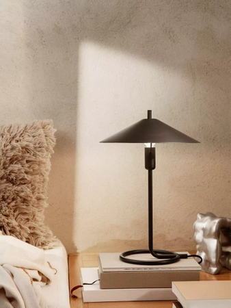 Lampa stołowa Filo czarna ferm LIVING