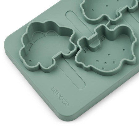 Foremki do lodów wielokrotnego użytku dino peppermint Liewood