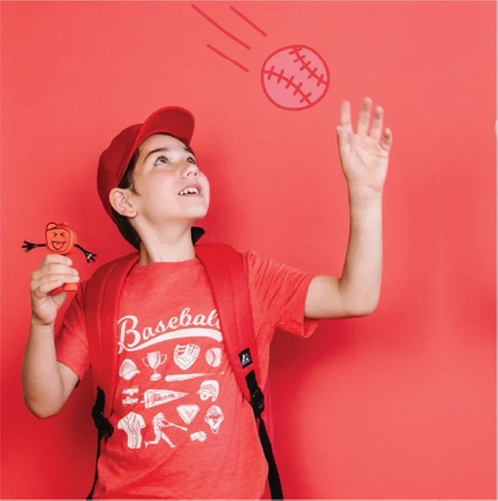 Glo Pals, Postać do kąpieli Sammy - zestaw z dwiema kostkami sensorycznymi świecącymi w wodzie