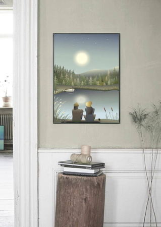 Plakat MOONLIGHT WITH YOU ViSSEVASSE