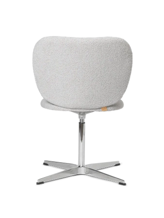 Fotel Rico obrotowy Soft Bouclé ferm LIVING