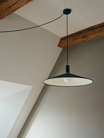 Lampa wisząca abażur Angle Shade carny ferm LIVING