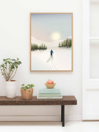 Plakat CROSS-COUNTRY SKIING ViSSEVASSE