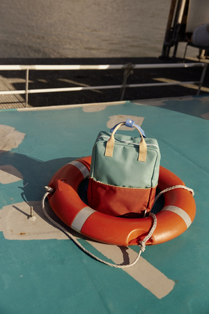 Plecak duży aquatic green + shipwreck rustSticky Lemon