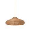 Lampa rattanowa disc ferm LIVING