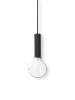 Lampa wisząca Socket Pendant czarny ferm LIVING