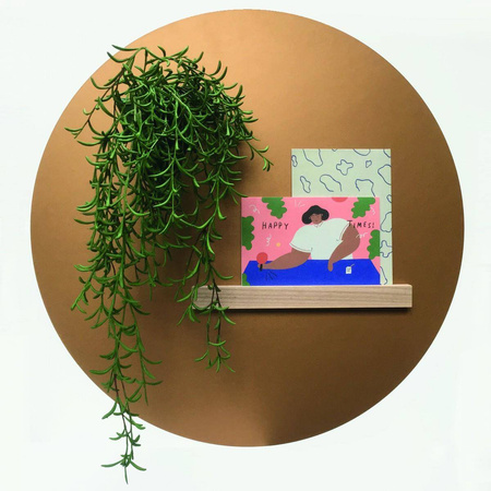 Naklejka magnetyczna miedziana Ø60 Groovy Magnets