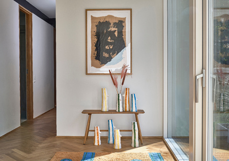 Wazon z dziobem Styles wys. 34 cm Green Villa Collection