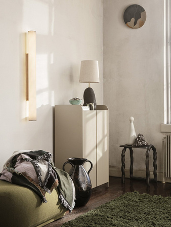 Lampa ścienna kinkiet Vuelta 100 brass ferm LIVING
