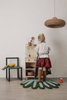 Lampa rattanowa disc ferm LIVING