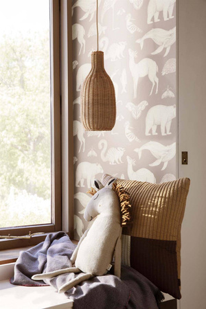 Poduszka koń dusty rose ferm LIVING