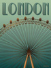 Plakat London Eye 30x40 ViSSEVASSE