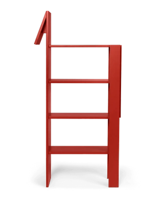 Regał Giraffe czerwony ferm LIVING