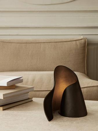 Lampa stołowa Meridian czarna ferm LIVING