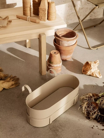 Doniczka Bau Balcony Box - Kaszmir ferm LIVING