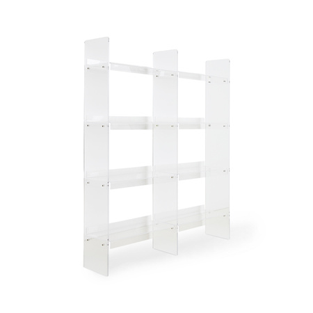 Regał akrylowy clear HK Living