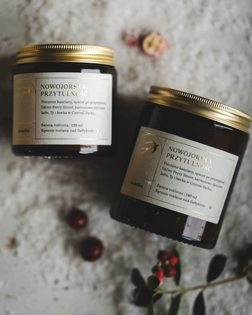 Świeca sojowa Nowojorska Przytulność Jaskółka