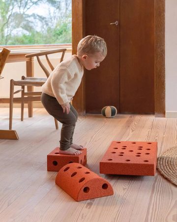 MODU - block base - sensoryczny blok piankowy, pomarańczowy