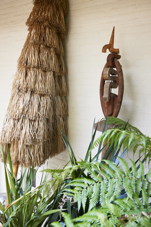 Parasol ogrodowy z rafii Hk living