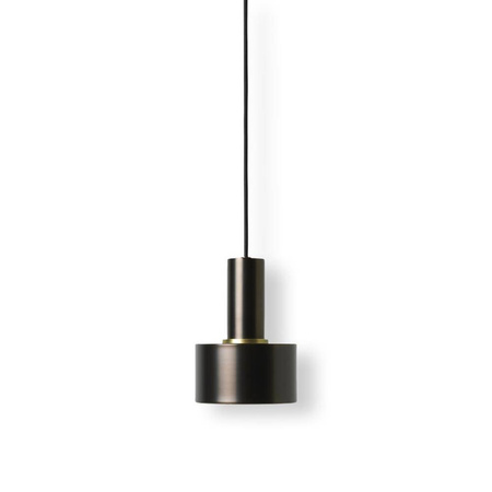 Lampa wisząca Socket Pendant czarny mosiądz ferm LIVING