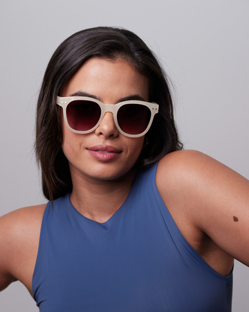 Okulary przeciwsłoneczne #N vintage cream IZIPIZI