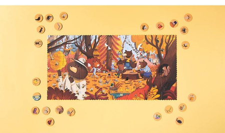 Puzzle z grą obserwacyjną Bear's Forest Londji