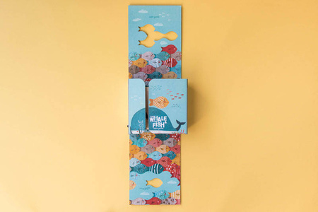 Układanka Wieloryb i rybki Londji