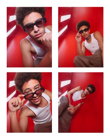 Okulary przeciwsłoneczne #CRUSH Violet Vortex IZIPIZI