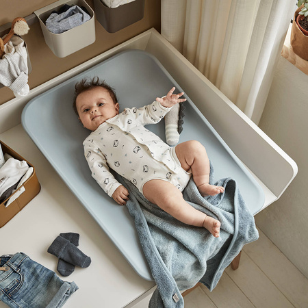 LEANDER - mata do przewijania MATTY™, niebieski