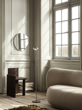 Lampa podłogowa Tiny steel ferm LIVING