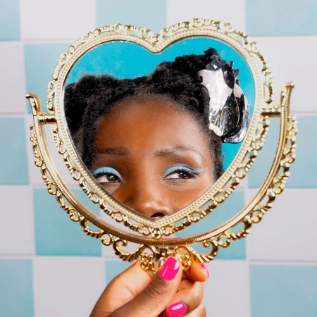 Klamra do włosów kot czarno biały - Coucou Suzette