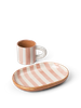 Kubek i talerzyk Milu rose ferm LIVING
