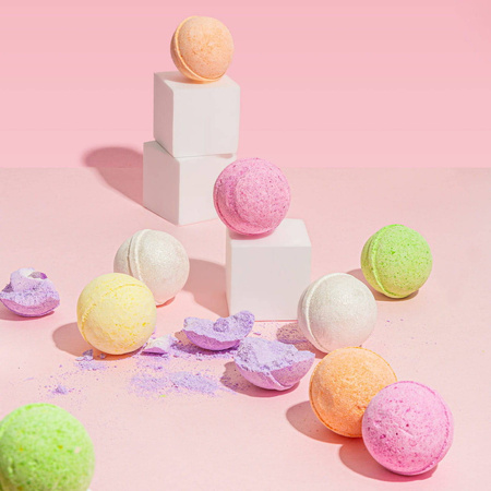 Kule musujące do kąpieli 6 szt. Mini U