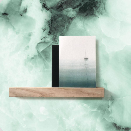 Naklejka magnetyczna okrągła marmur szmaragdowy Ø60cm Groovy Magnets