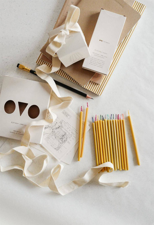 Świeczki z wosku pszczelego 20 sztuk OVO Things