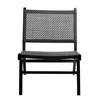 Fotel Vasai czarny Nordal