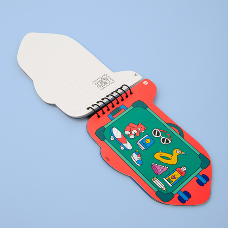 ZESZYT KREATYWNY Z NAKLEJKAMI - VROOM OMY