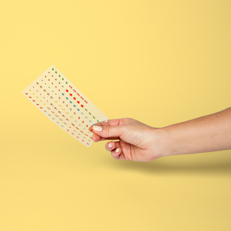 NAKLEJKI NA PAZNOKCIE YUMMY - 120 SZTUK OMY