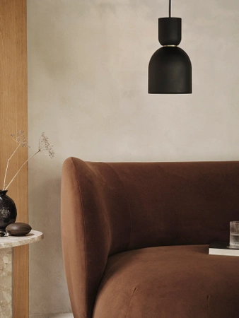 Abażur klosz Bell Shade czarny ferm LIVING