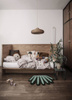 Lampa rattanowa disc ferm LIVING
