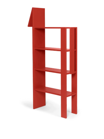 Regał Giraffe czerwony ferm LIVING