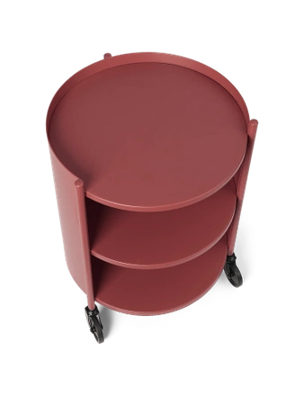 Stolik Eve Storage czerwony ferm LIVING